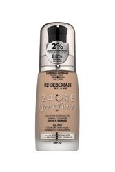 Deborah Milano - Fondotinta Liquido 24 Ore Perfect Idratante SPF 20, N.2.1 Vanilla, 30.0 millilitro