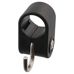 Scotty 1147 - Gancio per Pesi per Braccio da 2,5 cm, Colore: Nero