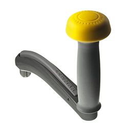 Lewmar Unisex 8 tum OneTouch standard grepp vinschshandtag, grå, 20 cm