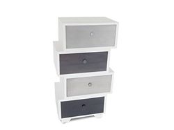 King Collection King Home C656182 Commode 4 Tiroirs Joint, 40 X 30 x 84H