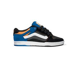 Vans Desurgent, sneakers voor heren, Zwart Zwart Blauw Oranje, 46 EU