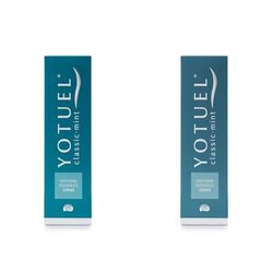 Yotuel farma menta, dentífrico blanqueador 50 ml (Paquete de 2)