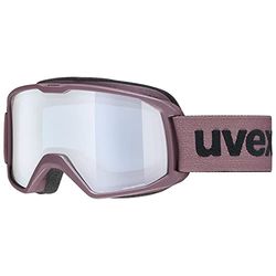 uvex elemnt FM - skidglasögon för dam och herr - imfritt synfält med förstoring - dragfri ramventilation - antique rose matt/silver-blue - one size
