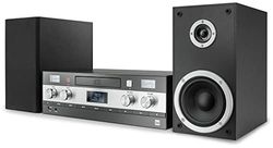 Dual 74759 DAB di MS 130 CD impianto stereo DAB (DAB (+)-/sintonizzatore FM, lettore CD, Nero