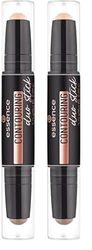 Essence Cosmetics Duo Contouring Stick Viso, Opacizzante, Definizione, Risultato Istantaneo, Opaca, 2.76 g (Confezione da 2)