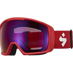 Sweet Protection Adult Clockwork WC MAX Reflect BLI gogle sportowe, RIG Bixbite + RIG L ametyst/Matte F czerwone, jeden rozmiar