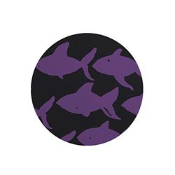 Questo Casa, Round Digital Printed Mouse Pad, Non-Slip Base, for Office and Home, Diameter:22cm