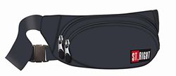 ST.RIGHT St.Gray, Marsupio Unisex-Youth, Grey, 30 x 3 x 14.5 [cm]