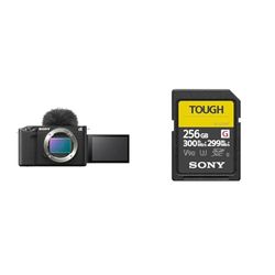 Sony ZV-E1 di Sony | Vlog camera full-frame con obiettivo intercambiabile + Scheda SD 256GB SF-G256T
