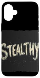 Cool Stealthy Speech Costume for Boys and Girls Case for iPhone 16 Plus