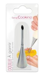 ScrapCooking 1801 – Bussola a riempire Acciaio Inox Argento 14 x 10,8 x 2 cm