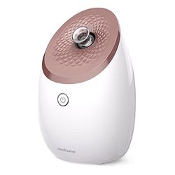 medisana DS 600 sauna facciale ai nano-ioni, vaporizzatore facciale per la pulizia del viso in profondità con tecnologia UV e protezione dal surriscaldamento, funzione timer e spegnimento automatico