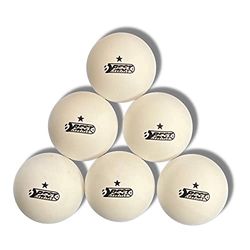 Best Sporting Tafeltennisballen, wit, 100 stuks, 1 ster kwaliteit, voor binnen en buiten, tafeltennisballen in 40 mm diameter, ping pong ballen, tafeltennistaccessoires