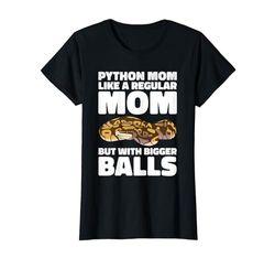 Bola Python Mamá Herpetólogo Fideos Reptil Pitón Real Camiseta