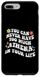 Retro Groovy non puoi mai avere troppo ATHENA nella tua vita Custodia per iPhone 7 Plus/8 Plus