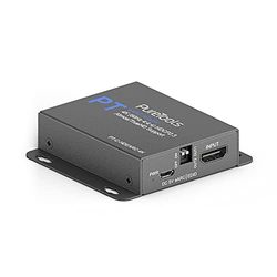 PureTools EARC audio-adapter, splitter en extractor, extraheert Dolby Atmos TrueHD DTS-HD van HDMI 2.1 eARC-apparaten naar oudere audio/video-ontvangers