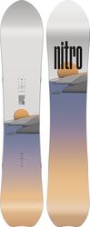 Nitro Snowboards - Planche de Sculpture Camber 25 All-Mountain Freeride Girls - pour Femme