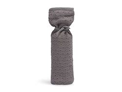 Jollein Bliss Knit Hot Water Bottle 35cm Tall Storm Grey