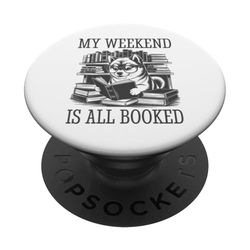 My Weekend Is All Booked PopSockets PopGrip Adhesivo