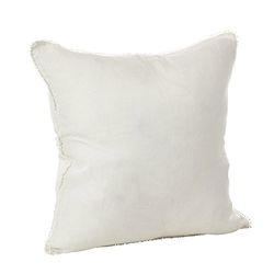 SARO LIFESTYLE Pillow, Ivory, 20"