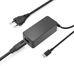 PROPART Alimentatore 65W Universale Type C da 2 Metri. Per tutti i PC, Notebook, Chromebook, Macbook - Quick Charge USB-C Power Delivery 3.0