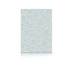 Silicone Zone Plakbord, Grijs, 42 mm X 29 mm