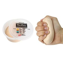 CanDo TheraPutty Antimicrobial - Therapeutic modelling clay - 3 oz - beige (very very light)