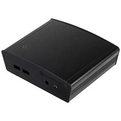 SilverStone SST-PT15B-H1D1 – Petit Intel NUC datorchassi, bräda D54250WYB, D34010WYB, svart