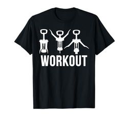 Wine Workout Vino Fitness Maglietta