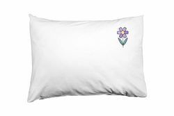 Bona Basics, Funda de cojín Decorativa, decoración del hogar, para sofá, cafetería, Tamaño: 50x35 cm, Color: Blanco