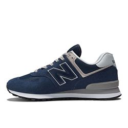 New Balance Heren Nb 574 Sneakers, Marineblauw Evn Donker, 37.5 EU