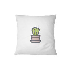 Bona Basics, Funda de cojín Decorativa, decoración del hogar, para sofá, cafetería, Tamaño: 45X45 cm, Color: Blanco