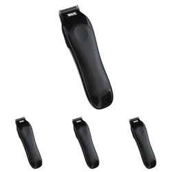 Wahl Mini Pro Cordless Trimmer, Men’s Beard Trimmer, Mini Hair Trimmers for Men, Stubble Trimming, Battery Powered, Lightweight, Male Grooming Set, Facial Hair Care Kit (Pack of 4)