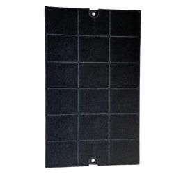 DL SERVICE F41 Filtro de carbón activo para Electrolux Campana Faber Ariston Whirlpool Electrolux Smeg | Filtro de 2 orificios para fijación Medidas 45 x 27 cm | Compatible con campana Faber Ariston