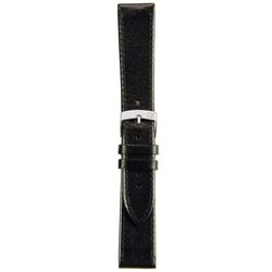 Morellato Lederen armband voor unisex horloge AGILA zwart 18 mm A01X3425695019CR20, Met bandjes