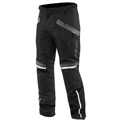 Dainese - Tempest 3 D-Dry Pants, Pantaloni da Uomo Moto Touring, Membrana Impermeabile, Interno Termico Removibile, Protetezioni sulle Ginocchia, Nero/Nero/Ebano, 44