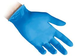 Reflexx N80B/XS pulverfri nitrile handskar storlek 3,2 (M) storlek XS