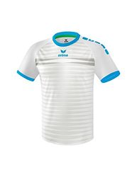 Erima Ferrara 2.0 Maillot de Football Enfant Blanc/Curaçao FR : XXS (Taille Fabricant : 140)