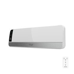 Cecotec elektrische radiator, laag besparend keramisch klaar, warm 5250 zwenkkast, keramisch 2000W, LED-display, oscillatie, IPX2, timer, 3 modi, oververhittingsbeveiliging, afstandsbediening