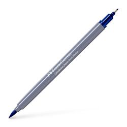 Faber-Castell Goldfaber Aqua Marqueur double Bleu hélioblique rougeâtre