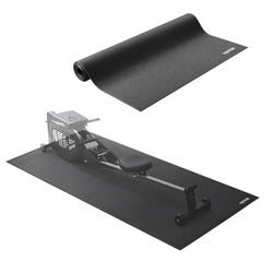 VEVOR Pvc-loopbandmat, pvc, hoge dichtheid, waterdicht en antislip, schokdemping, geluidsreductie, ideaal voor fitnessstudio's en fitness, 915 x 1820 x 6 mm