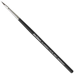 da Vinci Professional Eyeliner Brush/Vegan/Synthetic Fibre/Handmade in Germany/Pack of 1