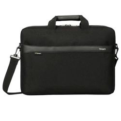 Targus Geolite EcoSmart Slim Brief 17.3", Cassetta delle Lettere Unisex-Adulto, Nero