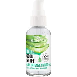 Essence Cosmetics HELLO, GOOD STUFF! 48h INTENSE HYDRO gel viso, idratante, levigante, curativo, naturale, gel, 30 ml