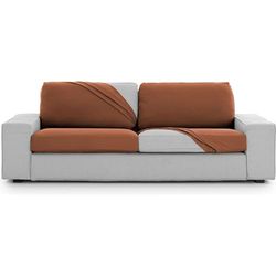 ECOMMERC3 | Funda de Asiento para Sofá Bielástica Talla M – Funda Silla Color Caldera Ajuste, Fácil de Poner y Quitar con Gomas de Sujeción