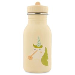 Trixie - Barnflaska i rostfritt stål 350 ml - fru. enhörning (enhörning), vit