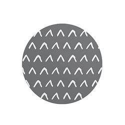 Questo Casa, Round Digital Printed Mouse Pad, Non-Slip Base, for Office and Home, Diameter:22cm