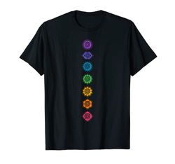 Chakra, buddhism, swirl, rainbow, yoga, symbol, spirituality T-Shirt