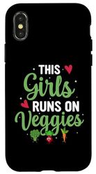 iPhone X/XS Vegan Vegetarian Plant Based Veggies Vegetables Case