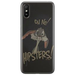 ERT GROUP mobiltelefonfodral för Xiaomi REDMI 9A originalt och officiellt licensierat Looney Tunes mönster Bugs 005 optimalt anpassad till formen på mobiltelefonen, fodral tillverkad av TPU-plast